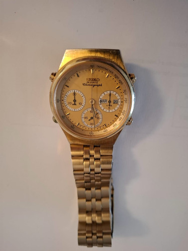 Seiko quartz chronograph - quartz,