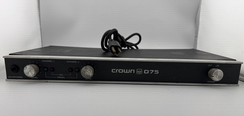 Crown amplificatore di - d-75,