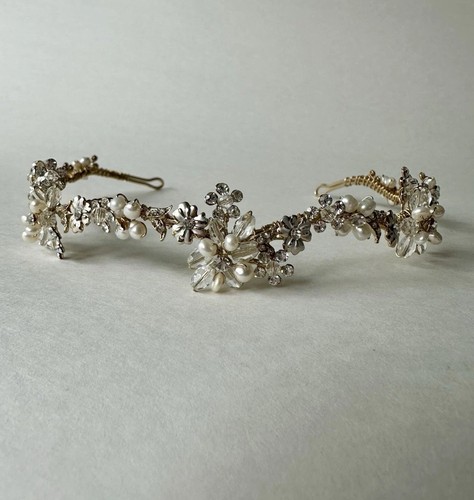 Diadema sposa oro - da,