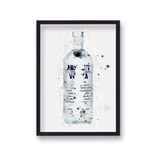 Stampa grafica con - , cornice