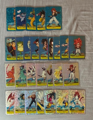 Lamincards dragon ball 2007 - gt,