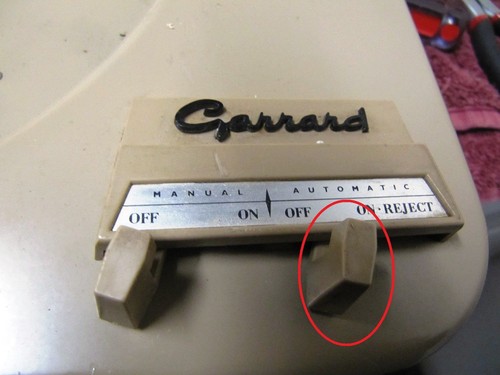 Garrard type rc209 - type, a