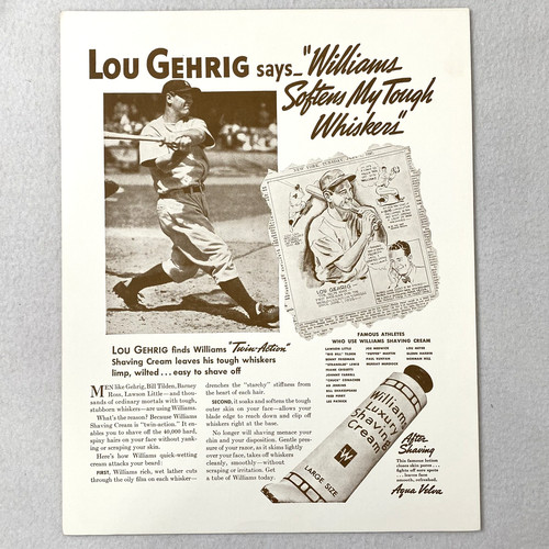 1937 lou gehrig new - 1937,