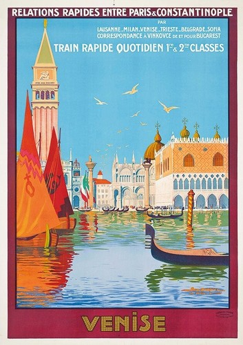 Poster viaggio venise - da,
