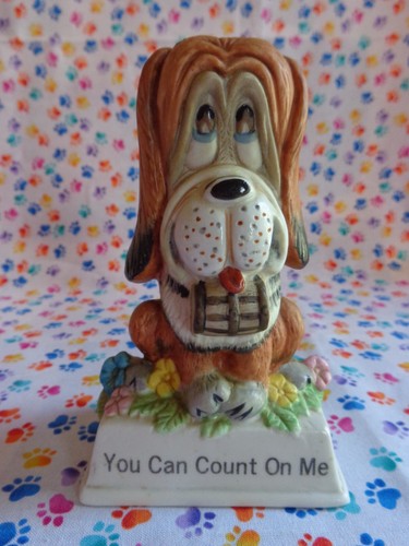 Statuina cane vintage