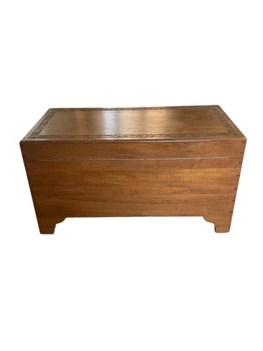 Cassapanca coperta legno