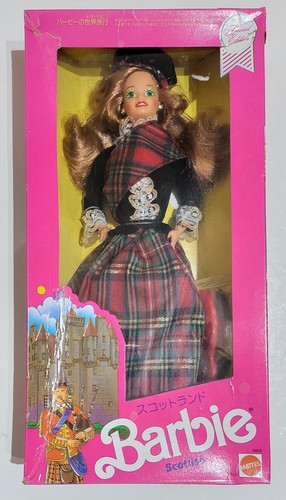 Barbie scottish box estero - barbie,