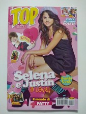Top Secret n.26 Selena e Justin, Hannah Montana, allegati Poster