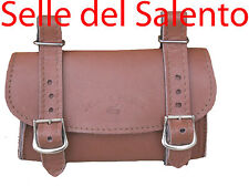 BORSA 4PELLE BORSELLO BICI BICICLETTA SOTTOSELLA VINTAGE Leather Tools Bags Bike