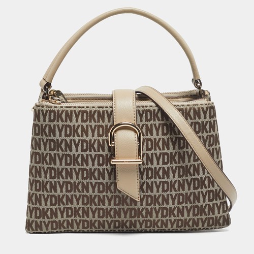 Borsa dkny beige firmata - dkny, in