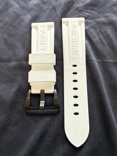 Panerai gomma bianca con - mm,
