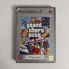GTA: Vice City - PS2 Platinum | PAL ITA | Completo CIB | Mappa e Manuale Inclusi