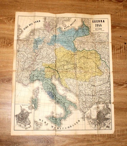 1866 carta dell italia - 1866,