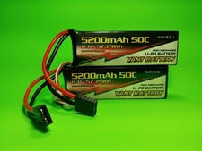 2x BATTERIA LIPO VANT 5200MAH