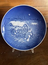 Piatti Ceramica Di Natale, Royal Copenaghen 1971-1982 Bing Grondhal