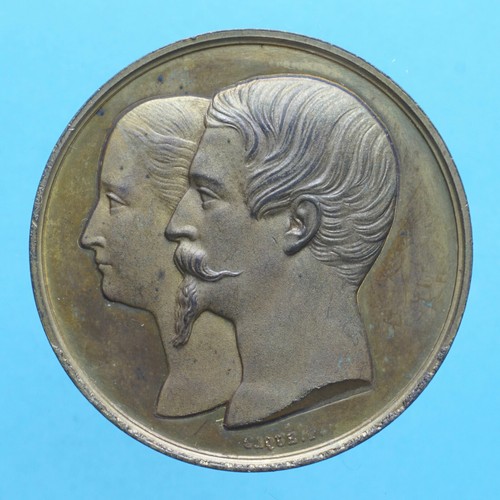 Francia napoleone iii medaglia - francia,