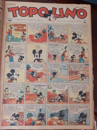 Topolino giornale 1946 - giornale, annata