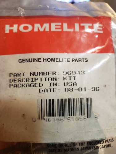 Kit carburatore homelite - kit,