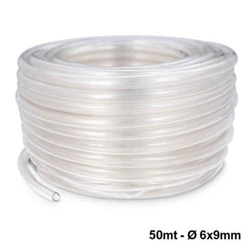 Tubo vinilico trasparente - , 50mt