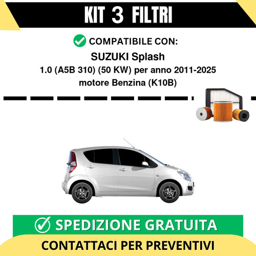 Kit filtri tagliando per - filtri,