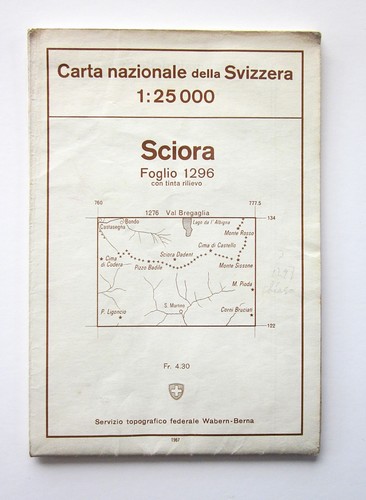 1967 sciora mappa - sciora,