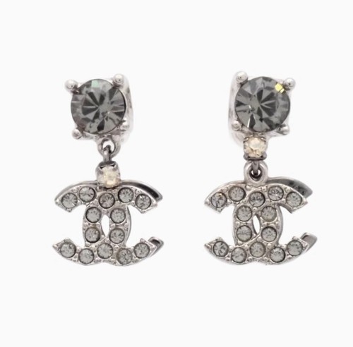 Chanel ruthenium tone crystal - chanel, ruthenium-tone