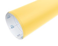 Rotolo Pellicola Adesiva Gialla 45cmx2m Libri Pannelli Cassetti Mobili idea