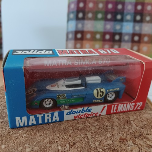 Modellino solido matra - modellino, 1:43