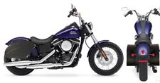 HARLEY-DAVIDSON Borse da sella in pelle per DYNA STREET BOB FXDB con kit di montaggio