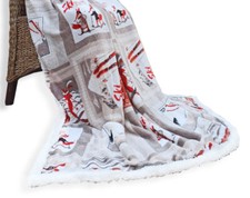 Coperta Letto Pile Plaid