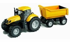 TRATTORE GIALLO C/RIMORCHIO