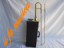 Tromba a tiro (trombone soprano) laccata SIb a coulisse +  hard case x Jazz band
