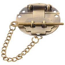  Scatola in legno vintage con chiusura a scatto, portagioie decorativo, scatola