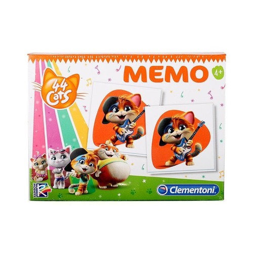 Clementoni cats memo gioco - clementoni, 44