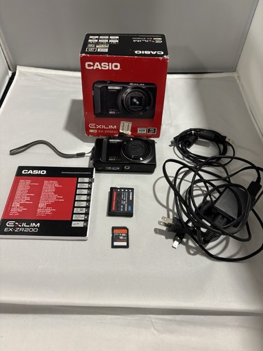Casio exilim zr200 1 - exilim, 16,1