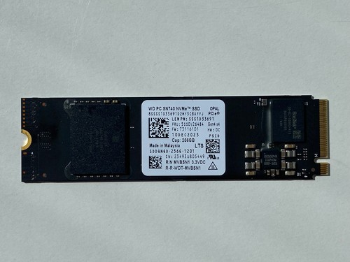 Western digital sn740 256 - digital, pc