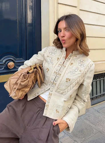Giacca cardigan zara ss26zw - giacca,