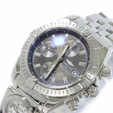 OROLOGIO BREITLING CHRONOMAT EVOLUTION UTC A13356 CRONOGRAFO GRIGIO AUTOMATICO UOMO