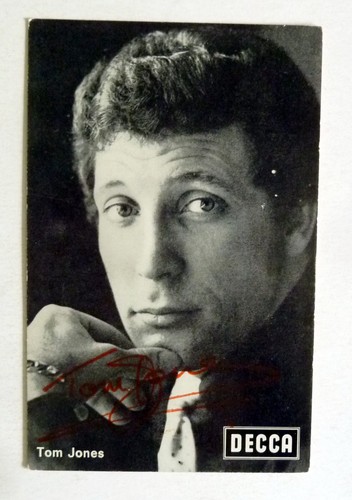 Tom jones signierte - jones,