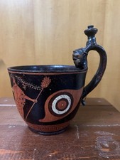 Vaso Coppa Terracotta KYATHOS GRECIA REPLICA ANNI 50