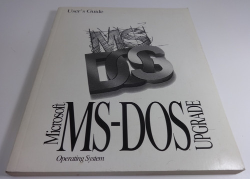 Microsoft vintage books dos - vintage, ms-dos