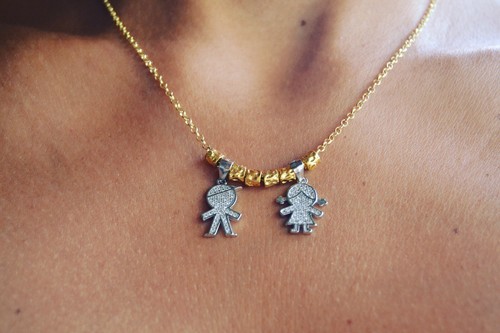 Collana ciondolo bebé bebè - collana,