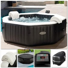 Intex 28462 Whirlpool Pure SPA Bubble e Jet Massage Deluxe 218x71cm, 6 posti