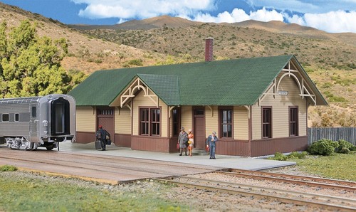 Walthers bausatz stazione - walthers,