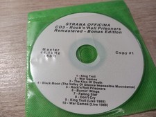 STRANA OFFICINA rock n roll prisoners CD MASTER, ITALIAN HM ANCILLOTTI BUD TRIBE