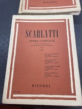 SCARLATTI Opere Complete per clavicembalo - Vol.3 (Longo) ED. RICORDI