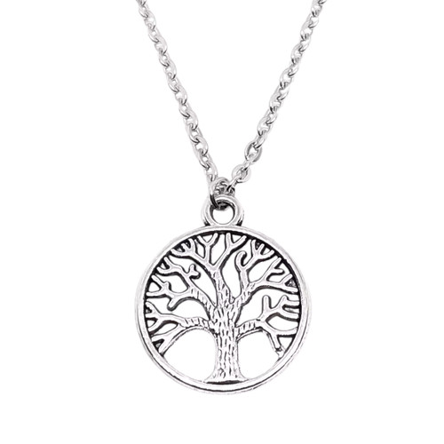 Collana con albero della - collana,