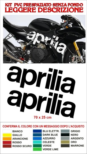 Adesivi aprilia fiancate rsv - aprilia,