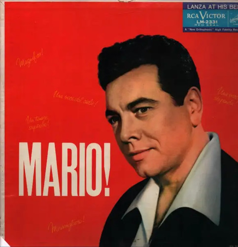 Mario lanza rca lp - lanza, mario!