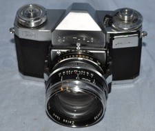 Zeiss Ikon Contaflex vers. IV: + Lens Telescop 1.7  85 mm.